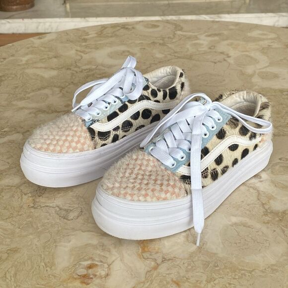 VANS Mixed Cozy Super ComfyCush Old Skool Skate Shoes Sneakers - Picture 4 of 14